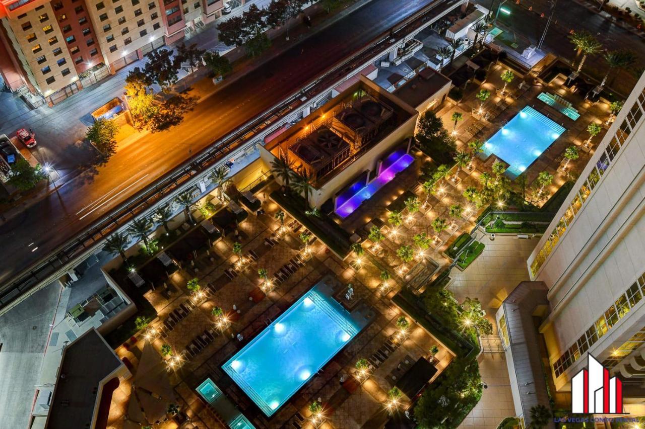 Mgm Signature-28-705 F1 Track & Strip View Balcony Las Vegas Esterno foto
