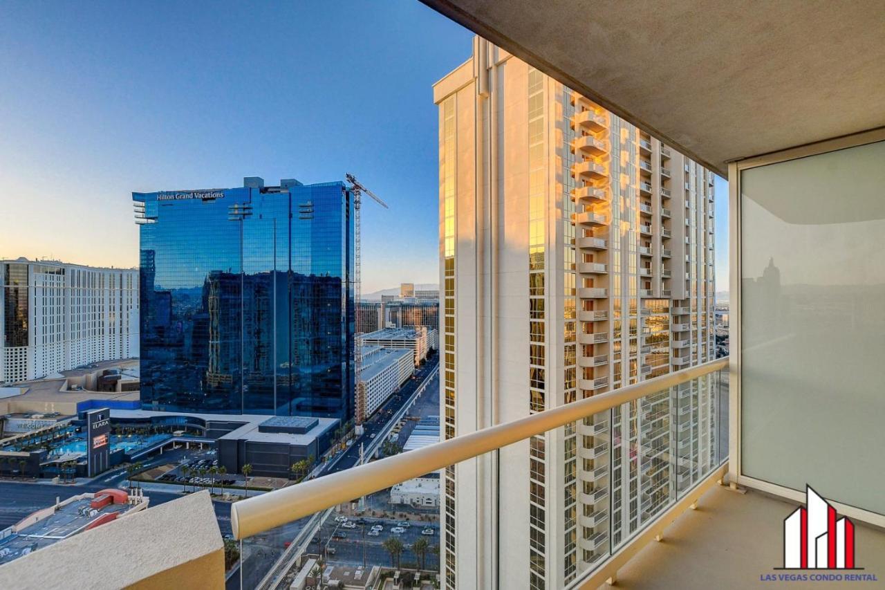 Mgm Signature-28-705 F1 Track & Strip View Balcony Las Vegas Esterno foto