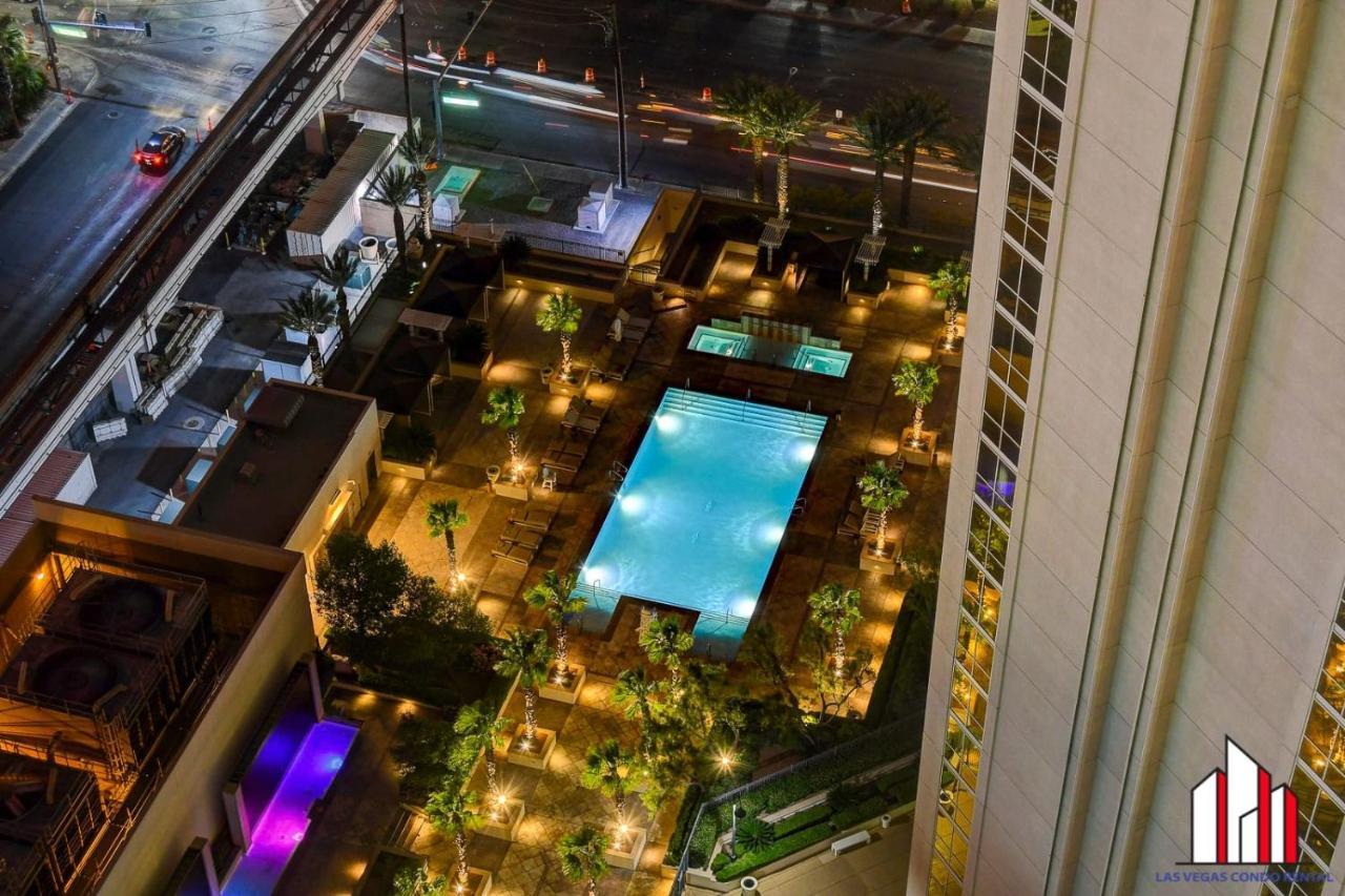 Mgm Signature-28-705 F1 Track & Strip View Balcony Las Vegas Esterno foto