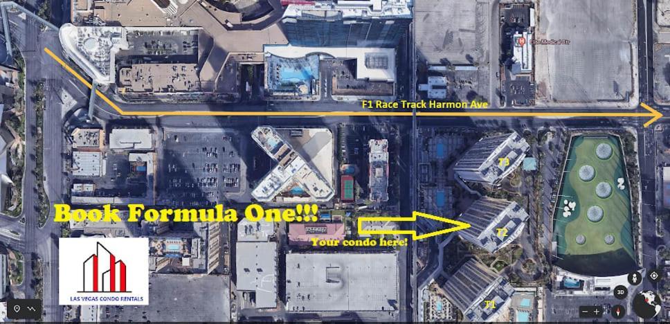 Mgm Signature-28-705 F1 Track & Strip View Balcony Las Vegas Esterno foto